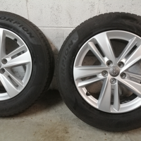 CERCHI 17 5X108 con gomme termiche