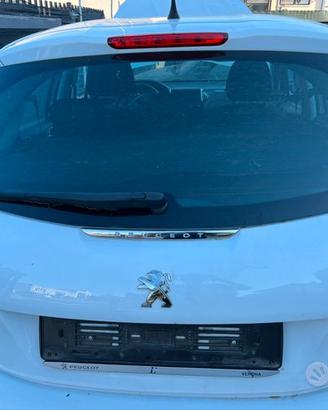 Portellone posteriore baule Peugeot 208