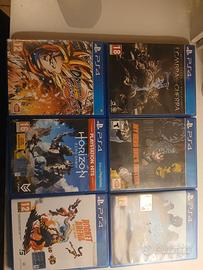 PACCHETTO 6 GIOCHI PER PS4