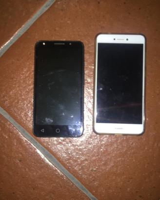 Smartphone alcatel huawei