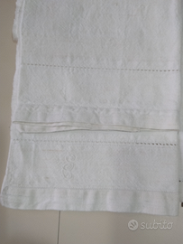 Asciugamani vintage in canapa NUOVI