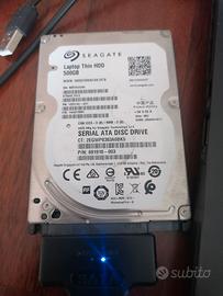 HARD DISK 500 GB 2,5"