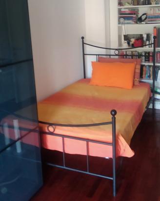 Struttura letto in ferro battuto 