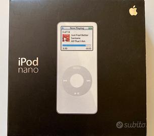 Apple Ipod nano 2 GB white prima generazione NUOVO