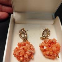 orecchini corallo rosa