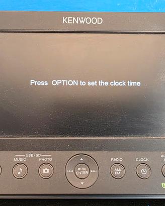 radio sveglia KENWOOD 