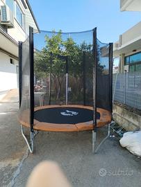 tappeto elastico MAXI  250 cm colore arancio