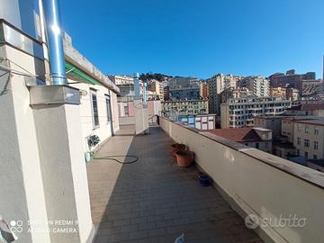 Attico con terrazzo panoramico