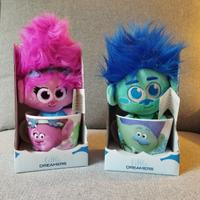 Set Tazza e Pupazzo Trolls Dreamworks
