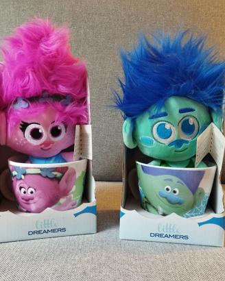 Set Tazza e Pupazzo Trolls Dreamworks