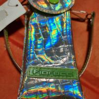 Fiorucci porta cellulare olografico vintage