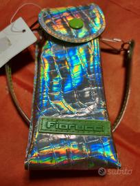 Fiorucci porta cellulare olografico vintage