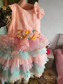 vestito principessa 4/5 anni 