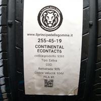 2 gomme 255 45 19 continental a9391