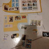 Lotto francobolli italiani e esteri, 34 pezzi 
