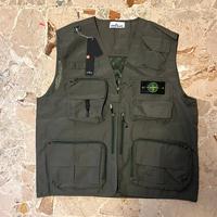 Stone Island Green Tactical Vest