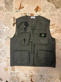 Stone Island Green Tactical Vest