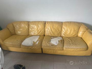 Divano in pelle