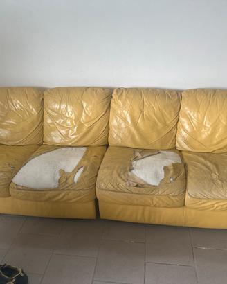 Divano in pelle