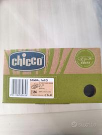Scarpe Sandali Chicco NUOVI numero 24
