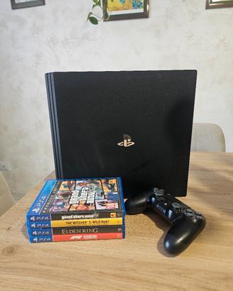 PlayStation 4 Pro 1TB + Controller + 4 Giochi