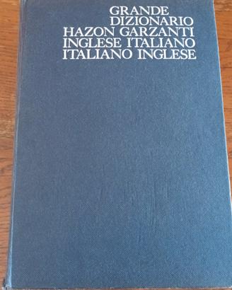 dizionario garzanti italiano inglese