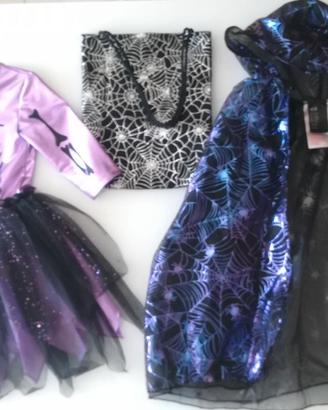 COSTUME CARNEVALE STREGHETTA ANNI 4/6
