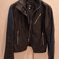 giacca in vera pelle