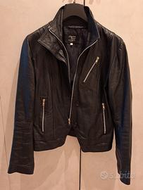 giacca in vera pelle
