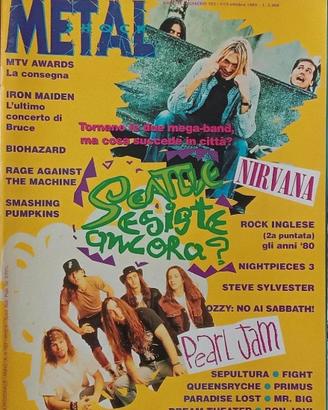 Metal Shock 3 Numeri anno 1993 anche separati