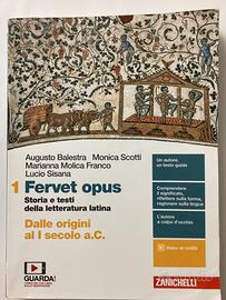 FERVET OPUS  Volume 1 letteratura latina