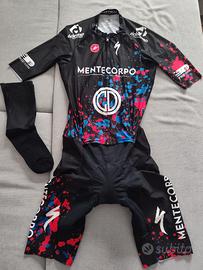 Castelli Body Team  Mentecorpo tg S + Calze Aero

