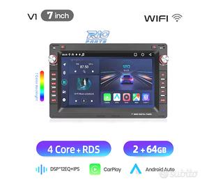 RADIO GPS ANDROID 14 PER SEAT SKODA VOLKSWAGEN VW 