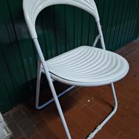 n. 2 sedie pieghevoli da interno