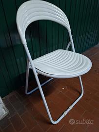 n. 2 sedie pieghevoli da interno