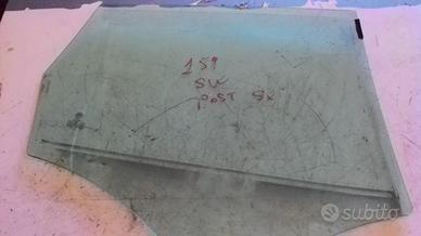 VETRO SCENDENTE POSTERIORE SINISTRO ALFA ROMEO 159