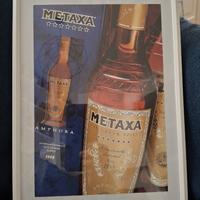 Pubblicità vintage - Metaxa - In cornice