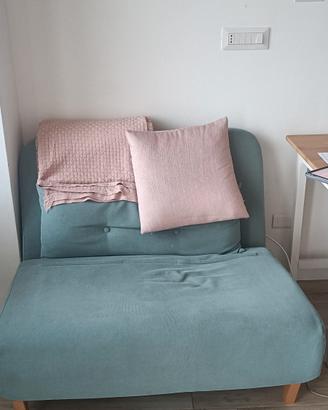 Poltrona che diventa letto singolo