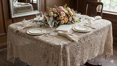 Tovaglia d’Epoca in Puro Lino – Collezione