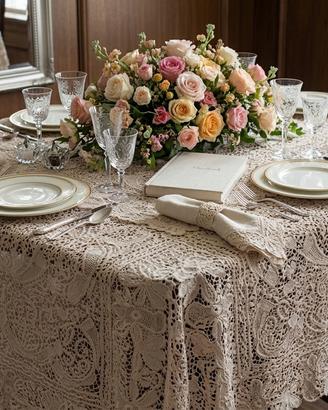 Tovaglia d’Epoca in Puro Lino – Collezione