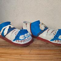 maschera vintage scarpe da pagliaccio