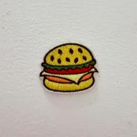 Toppa ricamata hamburger