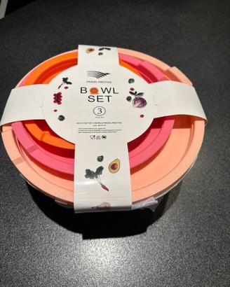 Tre bowl Pradel Prestige nuove