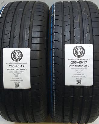 2 GOMME 205 45 17 SAVA A48937