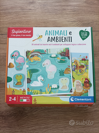 Sapientino "Animali e ambienti"