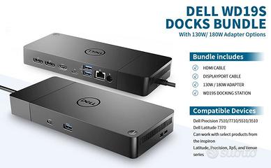 Dell Dock USB-C WD19S con alimentatore 130W