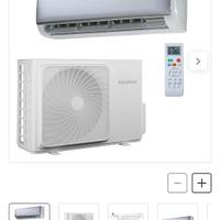 2 Condizionatori fissi monosplit  equation 9000btu