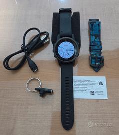 Orologio GARMIN FENIX 5S Sapphire NeroGrigio NUOVO