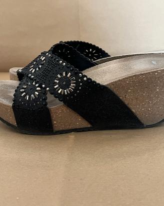 Bata in pelle e strass - Taglia 36
