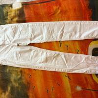 Jeans stretti bianchi